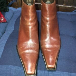 Stewart Weizman ankle boot